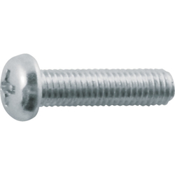 Cross-pin pan-head screw small (trivalent chromate) B114-0406