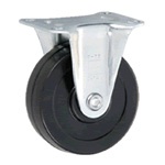 Caster for General Use, Steel, Compact, Light Duty, Fixed Plate Type, T Series TK (Gold Caster)