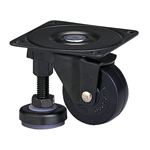 Function Type, 100AF, Truck Type, Synthetic Rubber Wheel With A/F (Adjuster Foot)