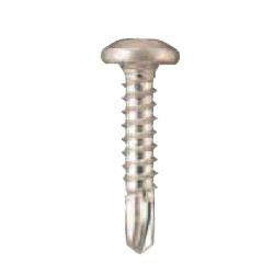 Pan Head Tin Plating Stainless Steel SUS410 Screw