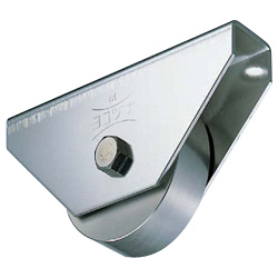 Stainless Steel Heavy Load Door Roller with 440C Bearings Flat Type JCS-1302