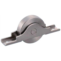 Rotor/Stainless Steel Door Roller with Bearings Flat