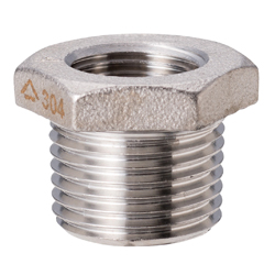 stainless steel threaded pipe fitting bushing BU-100X80A-SUS