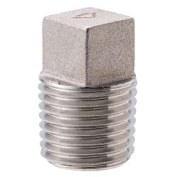 Stainless Steel Screw-in Pipe Fitting, Plug