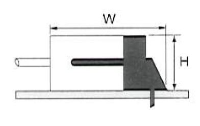 2.5 mm Pitch, Mini-SPOX, Wafer Right Angle Type 5268 
