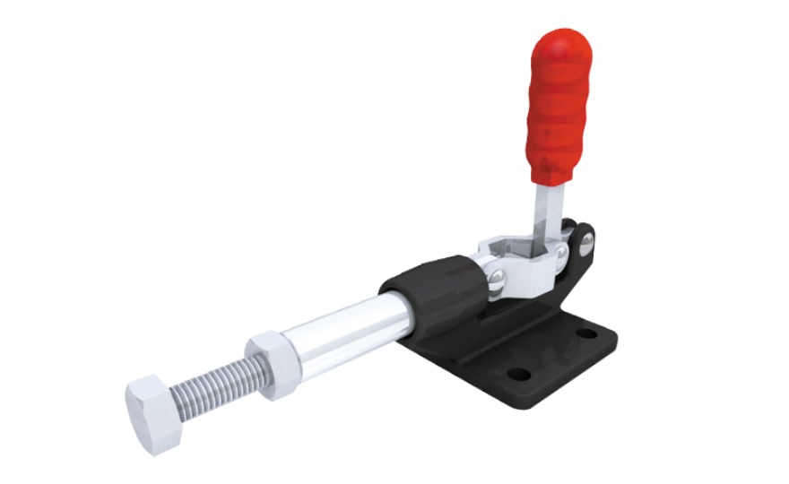 Toggle Clamp - Push-Pull Action Type - Flanged Base, Stroke 32 mm, Straight Arm GH-305-CM