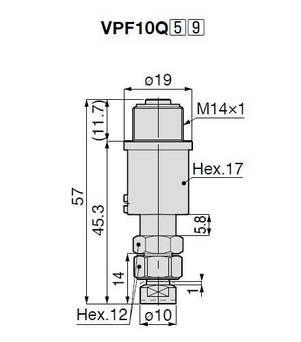 Vacuum Pad Suction Mark Prevention Type VPF 