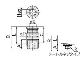 Tube Fitting For General Piping Inner Hex Straight: related image