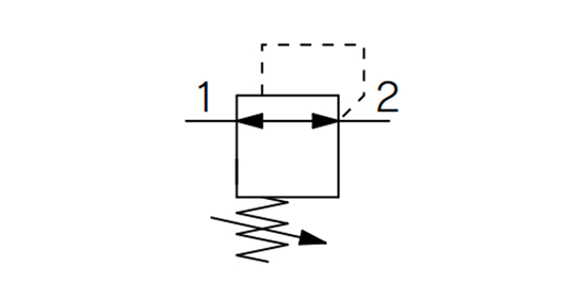 Regulator - Single Unit Type ARM5S Series: JIS symbol, non-relieving type