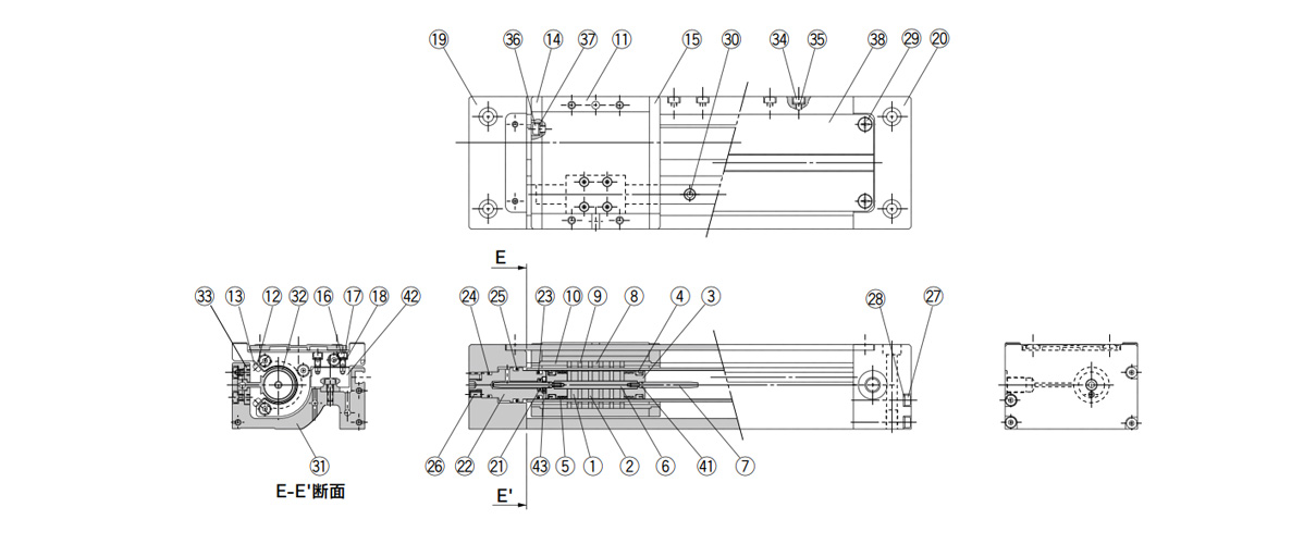 CYV15 structural drawing