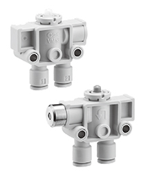 Product specifications 19 of 2-3 Port Mechanical Valve With Quick-Connect Fitting VM100F Series