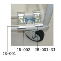 Mounting Bracket of Caster for Pipe Frame JB-001 Series, usage example 03