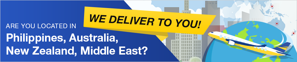 We deliver to you too!