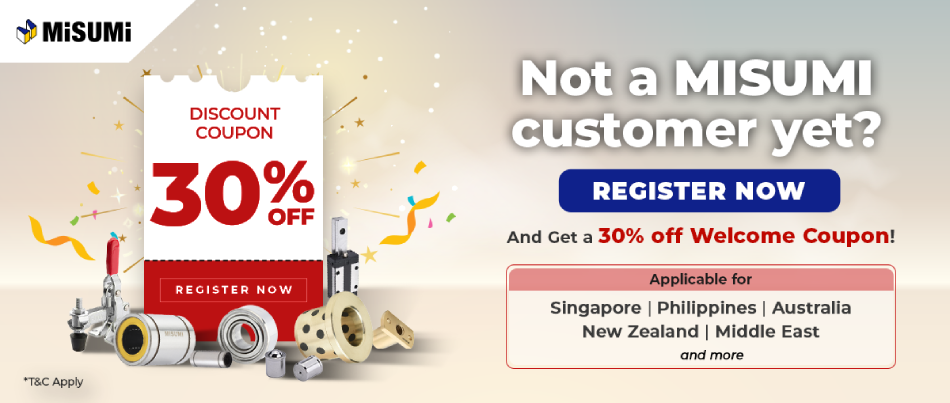 Register an Account Now & Receive 30% discount code for your first order