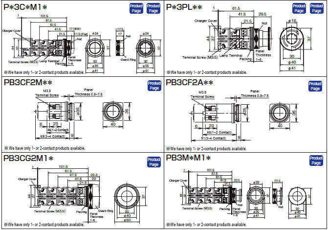 Switch Outline Drawing Push Button 