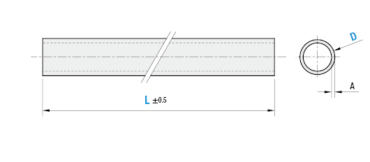 Round Pipe (Aluminum): Related Image