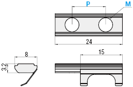 Retrofit Long Nut with Flat Spring: Related Image