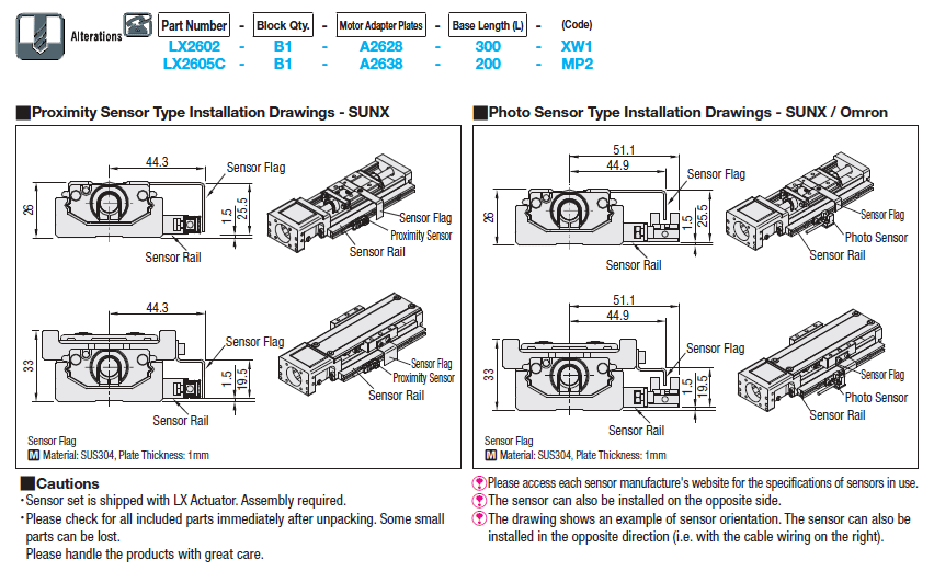 Single Axis Actuators LX26 Standard / Cover Type:Related Image
