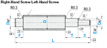 Lead Screws/One End Stepped/One End Double Stepped:Related Image