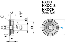 Magnets/Countersunk with Holder/Round:Related Image