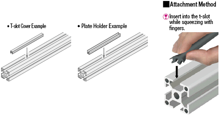 Slot Covers -Resin / Resin Soft / Elastomer / Sponge-:Related Image