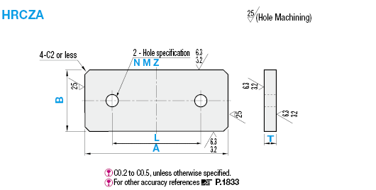 Flat Bar Mounting Plates/Brackets/Center Symmetrical Type:Related Image