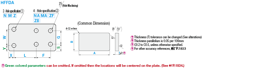 6 Surface Milled Mounting Plates/Brackets:Related Image