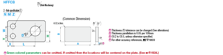 6 Surface Milled Mounting Plates/Brackets:Related Image