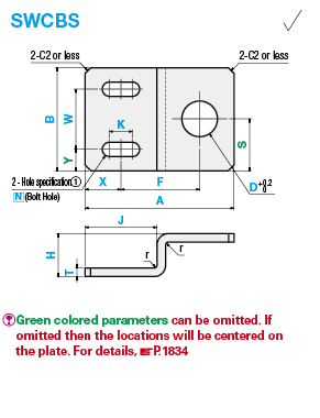 Sheet Metal Mounting Plates/Brackets/Z-Shaped:Related Image