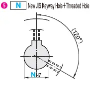 MISUMI Timing Pulley Shape N