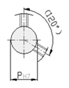 MISUMI timing pulley shaft hole P round hole and threaded hole specifications