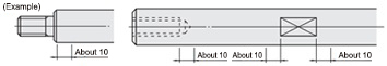 MISUMI High Precision Guide Shafts One End Tapped With Wrench Flats With Through Hole Selection Catalog