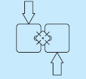 MISUMI Cross Roller Guides Stroke Diagram Left and Right Symmetrical Movement Distance