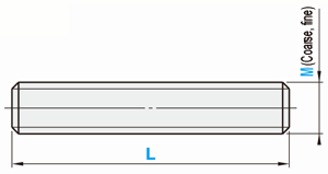 [Clean & Pack] Configurable Length Screw - Fully Threaded