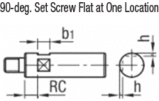 Shaft - One End Threaded 4_Alteration Details