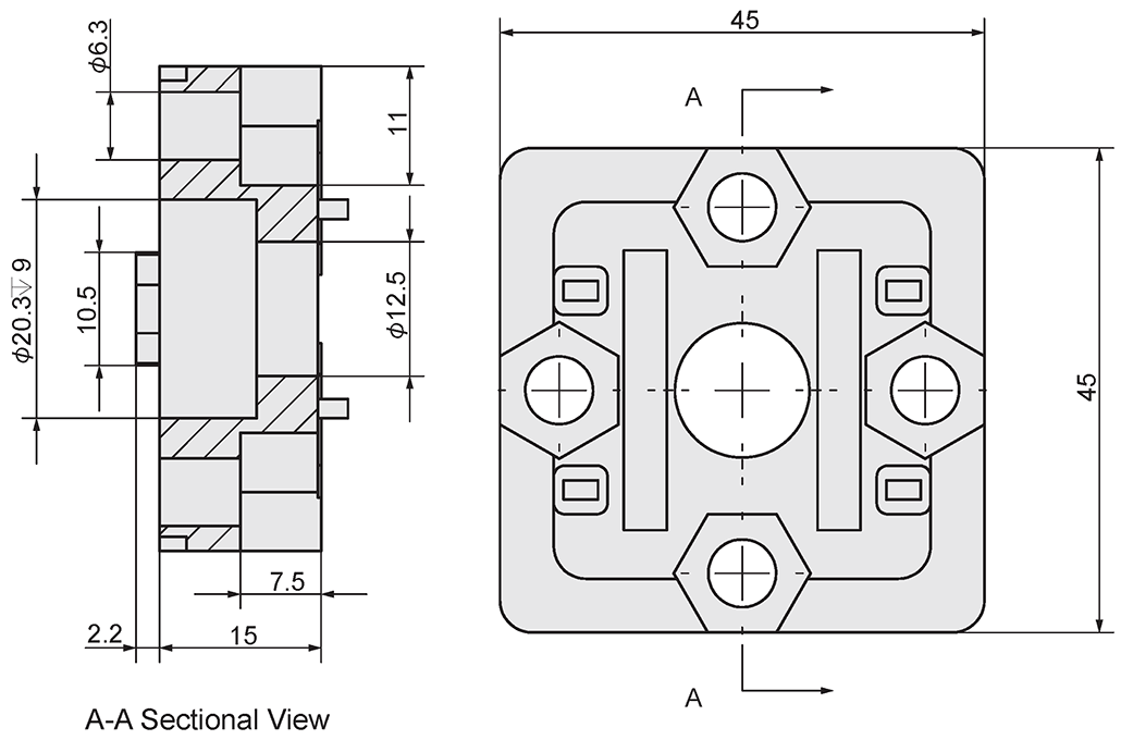 Photo of Dimensional Drawing