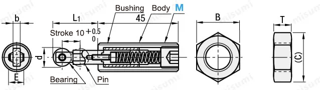 Plunger Dimensional Drawing