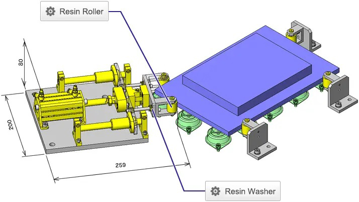 Pivot Pins Shouldered, Retaining Ring, Material Table, Specification Table HINGE PINS