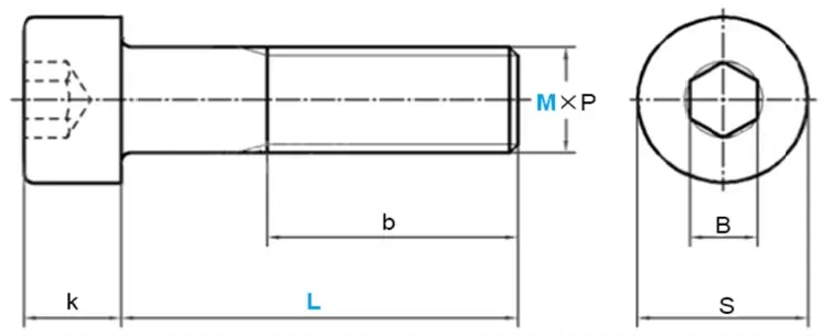 GB70 Dimensional Drawing