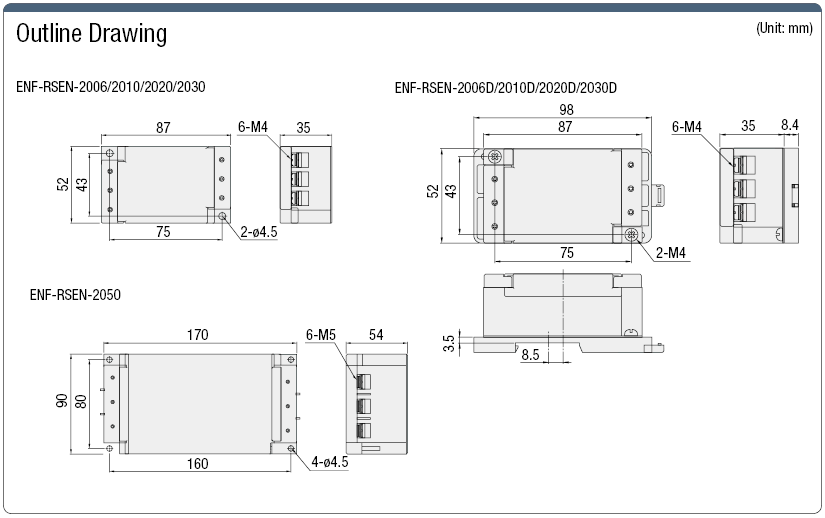 Noise Filter (Single-Phase, Low-Profile):Related Image