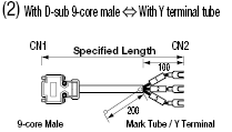 Digital GP3000 Compatible Cable (with DDK Connectors):Related Image