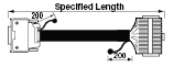 1-to-1 Branch Cable Adapter (with MISUMI Original Connector):Related Image