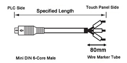 KEYENCE VT5 Series Compatible Cable: Related Image