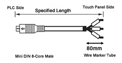 KEYENCE VT5 Series Compatible Cable: Related Image