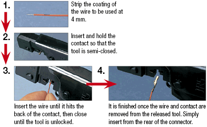 MIL Connector Female Contact Crimper (Crimping Tool):Related Image