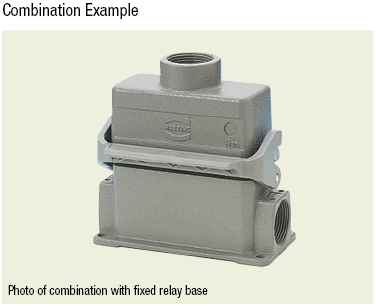 Han Waterproof Connector Single-Lever Hood (Straight):Related Image