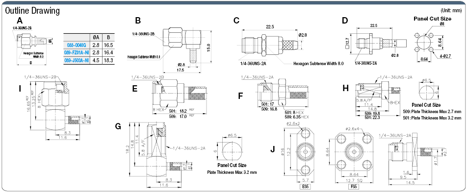 SMA Plug & Jack:Related Image