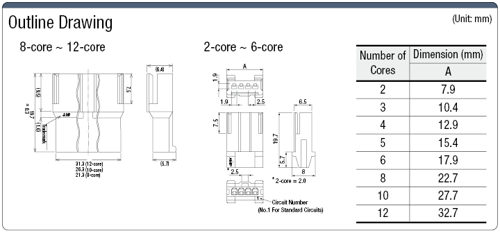 EI Connector Plug Housing:Related Image