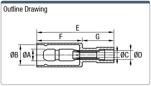 Plug-in Model Pin Terminal, General-Model Male:Related Image