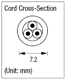 AC Cord - Fixed Length (VDE) - Double-Ended:Related Image